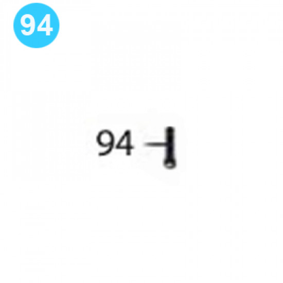 item#94 BJ Style Rod Tong Mark IV Brake Cover Plate Allen Head Capscrew image