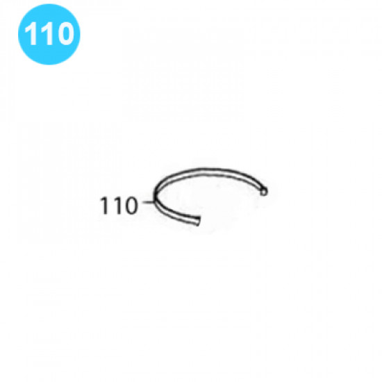 item#110 BJ Style Rod Tong Mark IV Gate Spring image