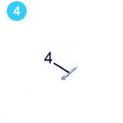 item#4 Safety Clamp Type C Cotter f/Insert item#4 Safety Clamp Type C Cotter f/Insert