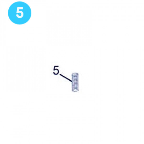 item#5 Safety Clamp Type C Spring f/Insert Safety Clamp Type C image