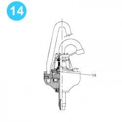 item#14 Swivel Parts Seal, Oil item#14 Swivel Parts Seal, Oil