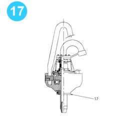 item#17 Swivel Parts Retainer, Lower item#17 Swivel Parts Retainer, Lower