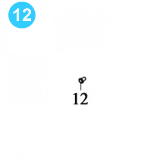 item#12 Foster Style Transmission Assembly 5893R Hex Head Cap Foster Style Transmission Assembly 5893R image