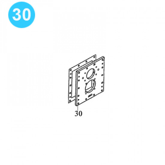 item#30 Foster Style Transmission Assembly 5893R Transmission End Foster Style Transmission Assembly 5893R image