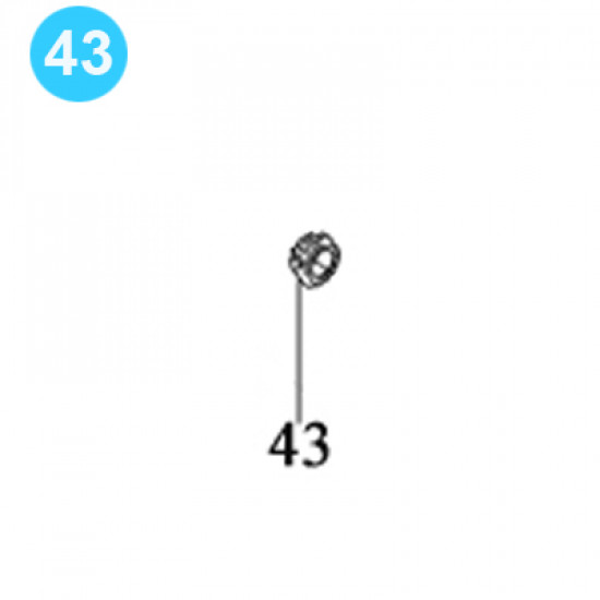 item#43 Foster Style Transmission Assembly 5893R Castle Nut, 1