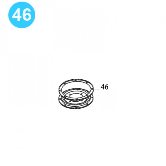 item#46 Foster Style Transmission Assembly 5893R Ring Gear Foster Style Transmission Assembly 5893R image