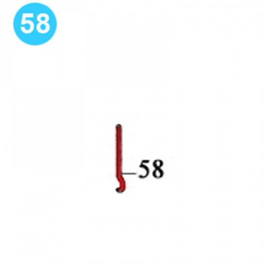 item#58 Foster Style Transmission Assembly 5893R Oil Line Foster Style Transmission Assembly 5893R image