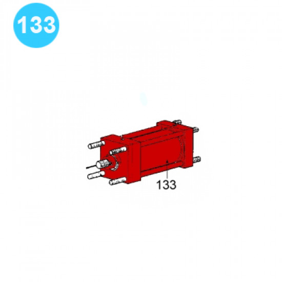 item#133 Spinning Pipe Wrench Varco Style SSW 30 Hydraulic Cylinder image