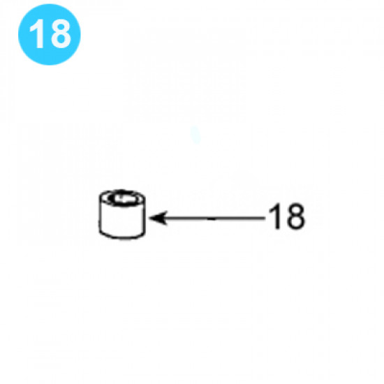 item#18 Spinning Pipe Wrench Varco Style SSW 30 Motor Spacer image