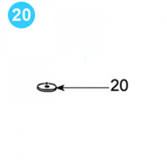 item#20 Spinning Pipe Wrench Varco Style SSW 30 Retaining washer image