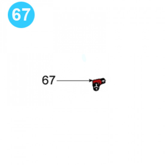 item#67 Spinning Pipe Wrench Varco Style SSW 30 45° Ext. pipe Varco Style Type 