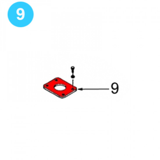 Showing image for item#9 Spinning Pipe Wrench Varco Style SSW 40 Pivot Block item#9 Spinning Pipe Wrench Varco Style SSW 40 Pivot Block image