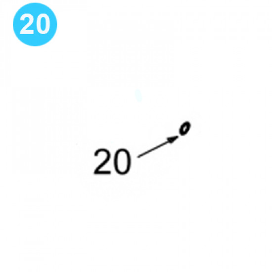 item#20 Spinning Pipe Wrench Varco Style SSW 40 O-Ring Varco Style Type 