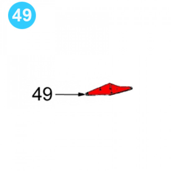 item#49 Spinning Pipe Wrench Varco Style SSW 40 Mounting Plate Varco Style Type 