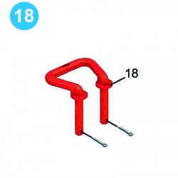 item#18 Safety Clamp Type A-MP Handle item#18 Safety Clamp Type A-MP Handle