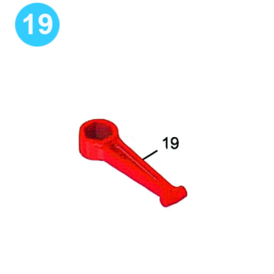 item#19 Safety Clamp Type A-MP Lifting Eye Safety Clamp Type A-MP image