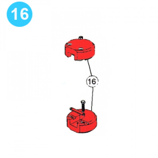 item#16 BJ Style Type B Manual Tong Safety Handle Kit image