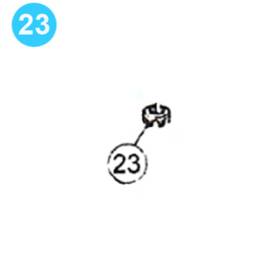 item#23 BJ Style Type B Manual Tong Adjustable Stop Bolt Nut image