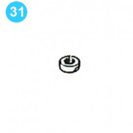 item#31 BJ Style Type B Manual Tong Hinge Pin Nut