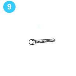 item#9 BJ Style Type B Manual Tong  Balancing Screw Bolt item#9 BJ Style Type B Manual Tong  Balancing Screw Bolt