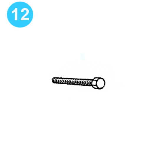 item#12 BJ Style Type C Manual Tong Balancing Screw Bolt image