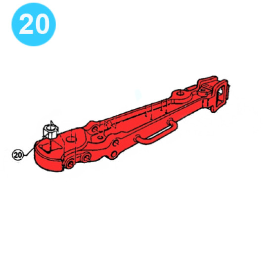 item#20 BJ Style Type C Manual Tong Lever Hinge Pin Block BJ Style Type 