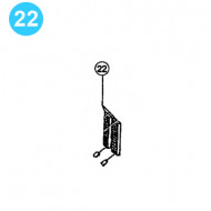 item#22 BJ Style Type C Manual Tong 1/2" x 1 1/4" x 5" Tong Die