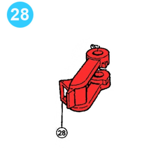 item#28 BJ Style Type C Manual Tong Latch Only image