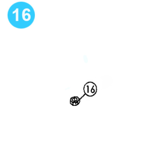 item#16 BJ Style Type HT-100 Manual Tong Hanger Jam Nut image