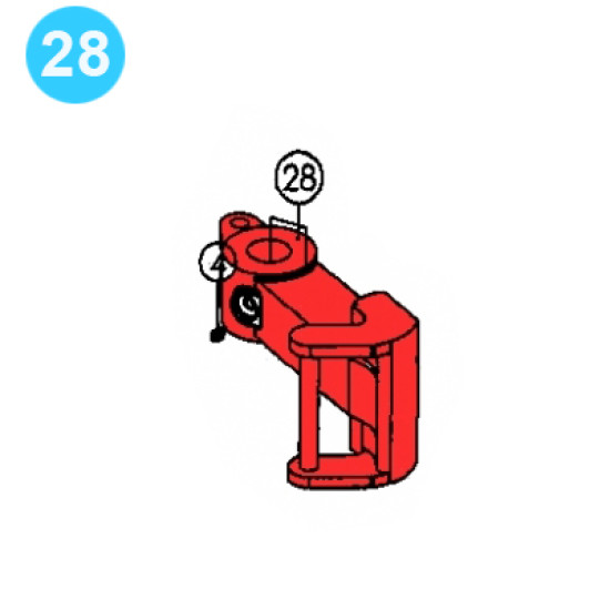 item#28 BJ Style Type HT-100 Manual Tong Latch Only image