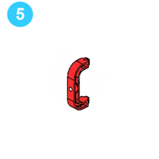 item#5 BJ Style Type HT-100 Manual Tong Tong Line Pin Retainer image