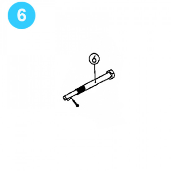 item#6 BJ Style Type HT-100 Manual Tong Tong Line Pin Retainer Bolt BJ Style Type 