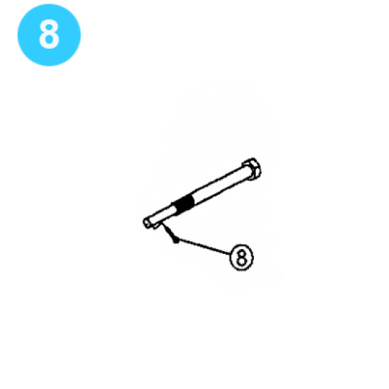 Showing image for item#8 BJ Style Type HT-100 Manual Tong Cotter Pin item#8 BJ Style Type HT-100 Manual Tong Cotter Pin image