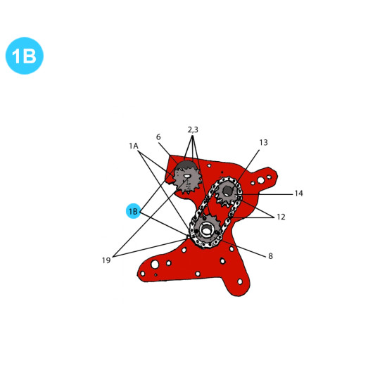 item#1B Rauch Style Pipe Spinner Model 512B Flanges Model 512B image