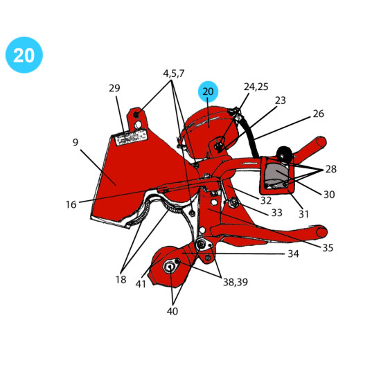 item#20 Rauch Style Pipe Spinner Model 512B Airport image
