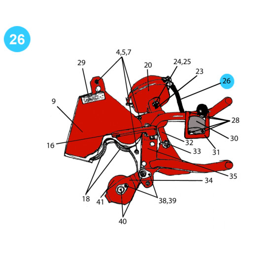 item#26 Rauch Style Pipe Spinner Model 512B 3/8