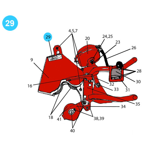 item#29 Rauch Style Pipe Spinner Model 512B 1/4