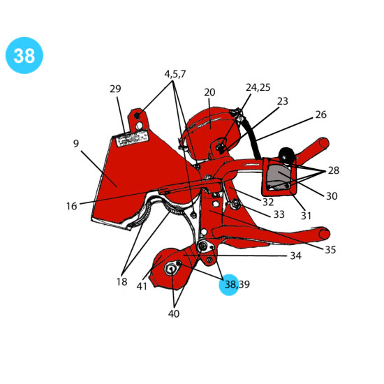 item#38 Rauch Style Pipe Spinner Model 512B 5/16