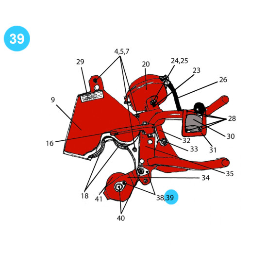 item#39 Rauch Style Pipe Spinner Model 512B 5/16