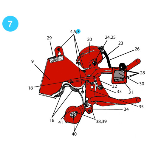 item#7 Rauch Style Pipe Spinner Model 512B 1/2