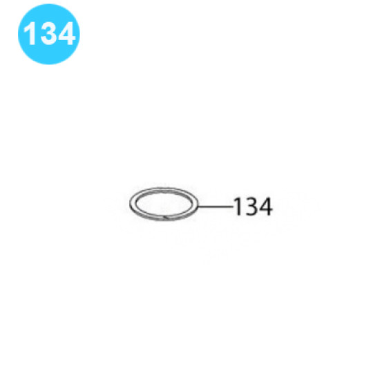 item#134 BJ Style Rod Tong Motor Mark IV Snap Ring image