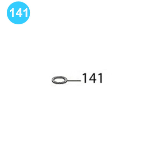 item#141 BJ Style Rod Tong Motor Mark IV Backup Ring image