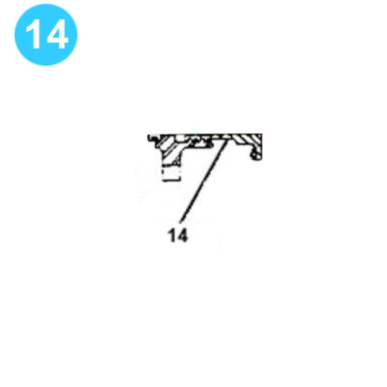 item#14 FA-1300 Type II Fluid-End Assembly Continental Emsco Style Liner Lock FA-1300 Type II Fluid End Assembly image