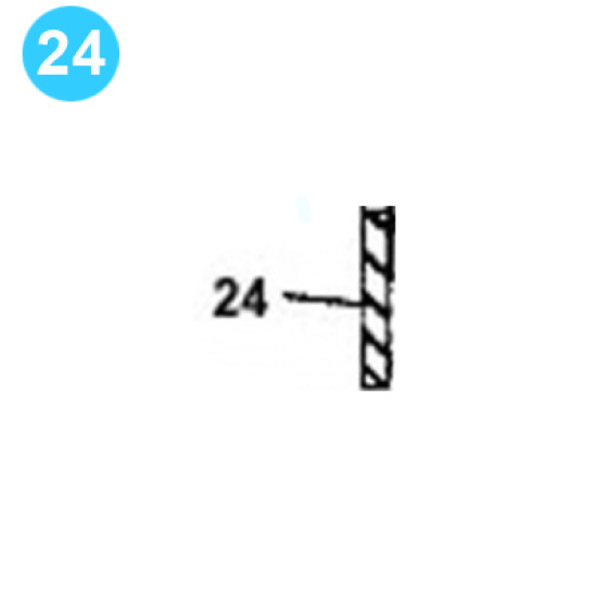 item#24 FA-1300 Type II Fluid-End Assembly Continental Emsco Style Fluid Baffle Disc image