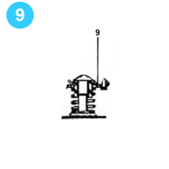 item#9 FA-1300 Type II Fluid-End Assembly Continental Emsco Style Retainer-Upper image