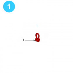 item#1 Spinning Pipe Wrench Varco Style SSW 10 Safety Chain item#1 Spinning Pipe Wrench Varco Style SSW 10 Safety Chain