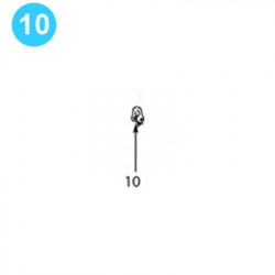 item#10 Spinning Pipe Wrench Varco Style SSW 10 Chain Shackle item#10 Spinning Pipe Wrench Varco Style SSW 10 Chain Shackle
