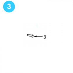item#3 Spinning Pipe Wrench Varco Style SSW 10 Hanger Pin item#3 Spinning Pipe Wrench Varco Style SSW 10 Hanger Pin