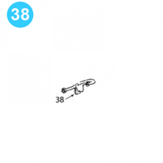 item#38 Spinning Pipe Wrench Varco Style SSW 10 90° Extended image