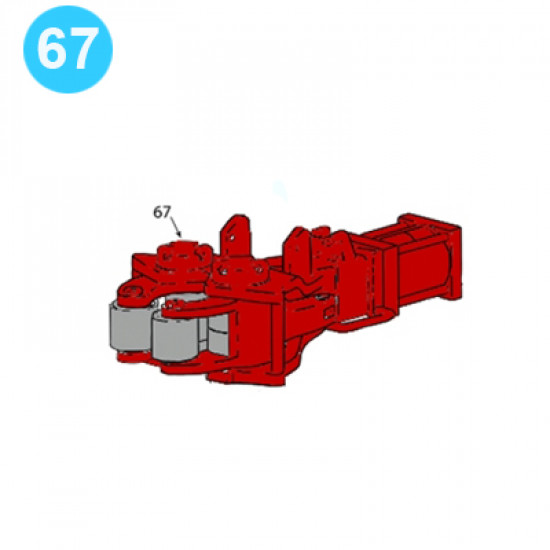 item#67 Spinning Pipe Wrench Varco Style SSW 10 Spinning Wrench Varco Style Type 